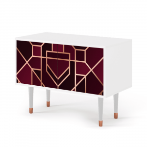 Sideboard - STORYZ - S1 Burgundy Jewelery - White