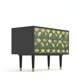 Sideboard - STORYZ - S1 Gingko leaves - Antracite