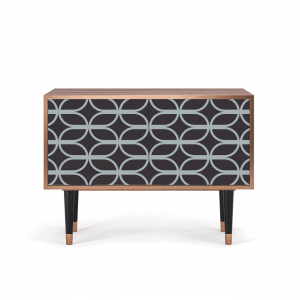 Sideboard - STORYZ - S1 Braided Blue - Walnut