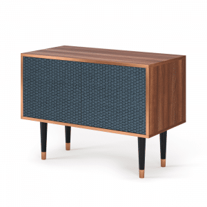 Sideboard - STORYZ - S1 Knitted Pattern - Walnut