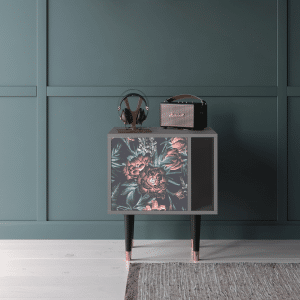 Sideboard - STORYZ - S2 Dark Peonies - Grey