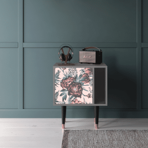 Sideboard - STORYZ - S2 Peach Peonies - Grey