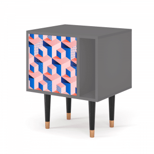 Sideboard - STORYZ - S2 Pinky Squares - Grey