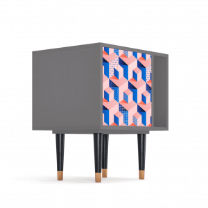 Sideboard - STORYZ - S2 Pinky Squares - Grey