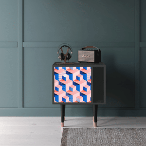 Sideboard - STORYZ - S2 Pinky Squares - Antracite