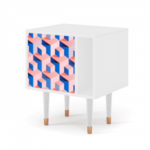 Sideboard - STORYZ - S2 Pinky Squares - White