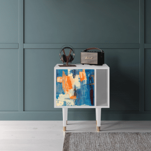 Sideboard - STORYZ - S2 Abstract Expressionism - White