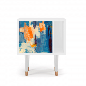 Sideboard - STORYZ - S2 Abstract Expressionism - White