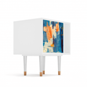 Sideboard - STORYZ - S2 Abstract Expressionism - White