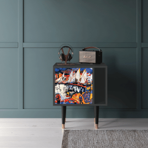 Sideboard - STORYZ - S2 Le Séchage des voiles  - Antracite