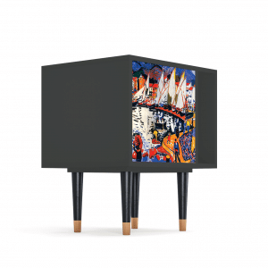 Sideboard - STORYZ - S2 Le Séchage des voiles  - Antracite