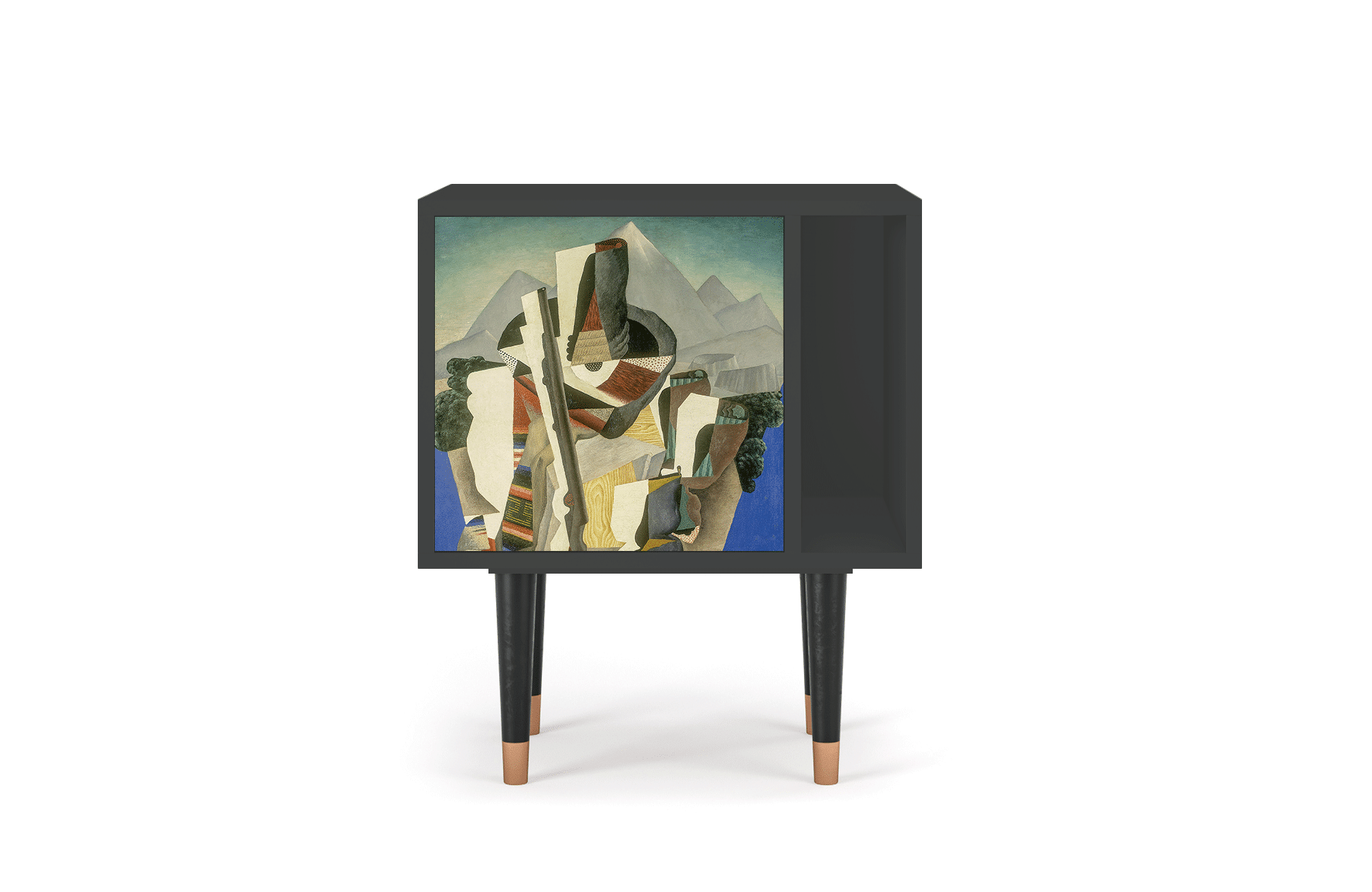 Sideboard – STORYZ – S2 The Cubist Paintings – Antracite Sideboard - STORYZ - S2 The Cubist Paintings - Antracite