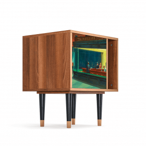 Sideboard - STORYZ - S2 Nighthawks by Hopper - Walnut