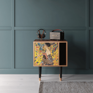 Sideboard - STORYZ - S2 Lady with Fan by Klimt - Walnut