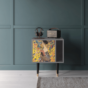 Sideboard - STORYZ - S2 Lady with Fan by Klimt - Grey