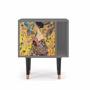 Sideboard - STORYZ - S2 Lady with Fan by Klimt - Grey