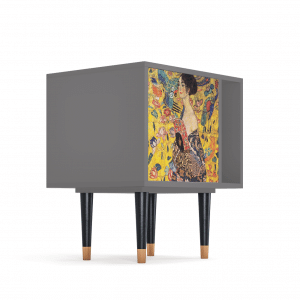 Sideboard - STORYZ - S2 Lady with Fan by Klimt - Grey