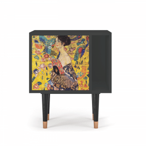 Sideboard - STORYZ - S2 Lady with Fan by Klimt - Antracite