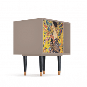 Sideboard - STORYZ - S2 Lady with Fan by Klimt - Latte