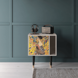 Sideboard - STORYZ - S2 Lady with Fan by Klimt - Sand
