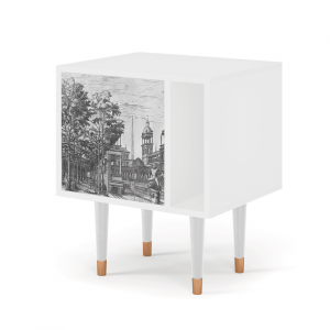 Sideboard - STORYZ - S2 View of the Piazza - White