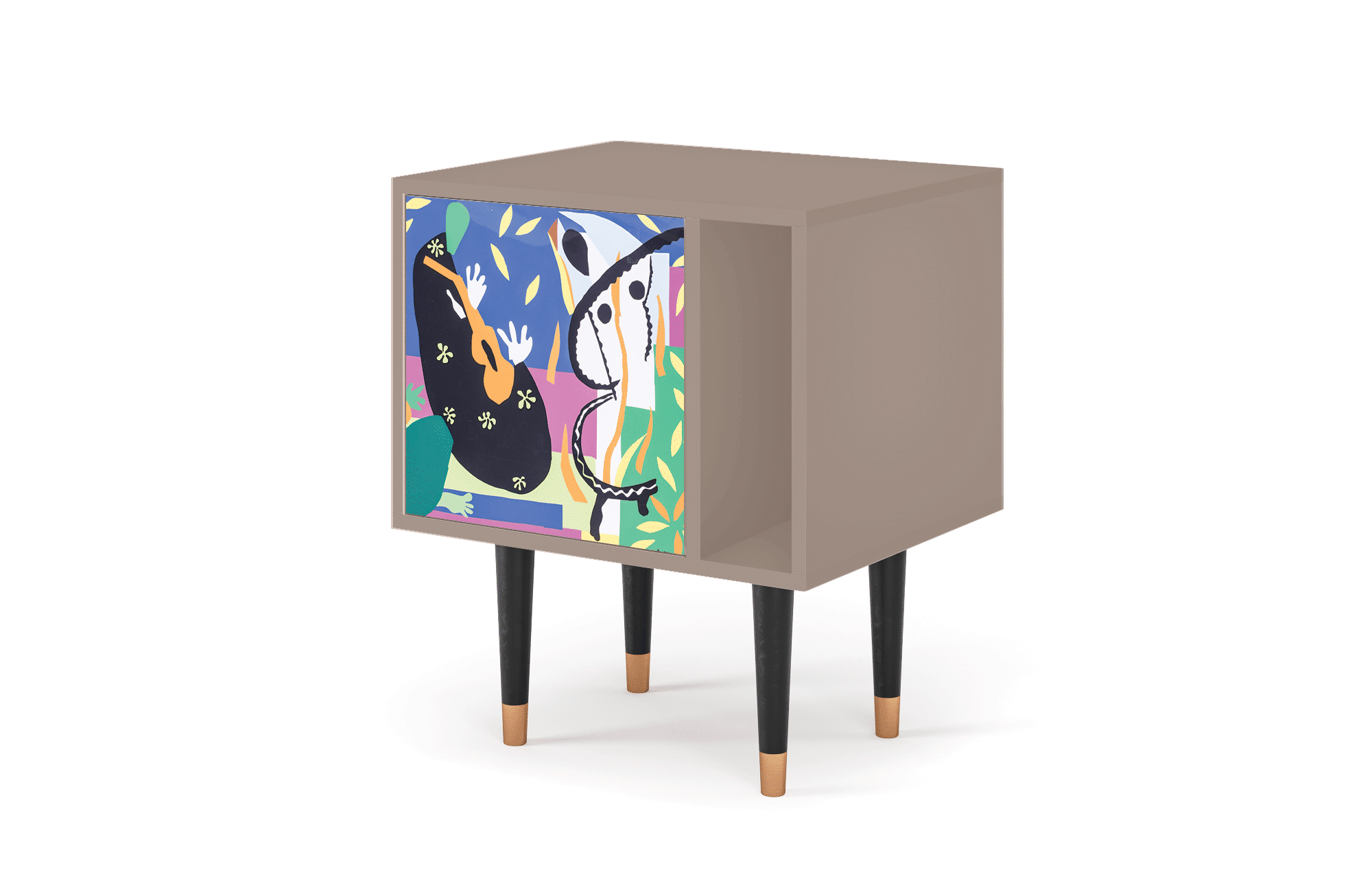 S2_150_004 Sideboard - STORYZ - S2 La Tristesse du Roi - Latte