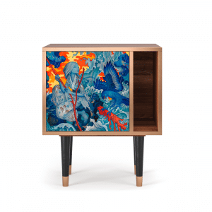 Sideboard - STORYZ - S2 The Girl - James Jean - Walnut