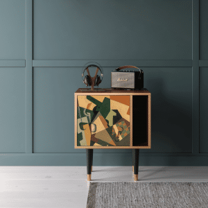 Sideboard - STORYZ - S2 Glass and Checkerboard - Walnut