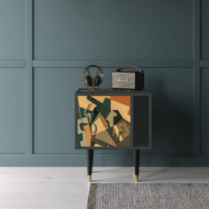 Sideboard - STORYZ - S2 Glass and Checkerboard - Antracite
