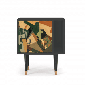 Sideboard - STORYZ - S2 Glass and Checkerboard - Antracite