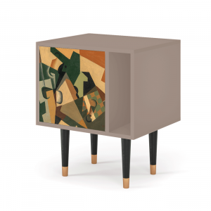 Sideboard - STORYZ - S2 Glass and Checkerboard - Latte