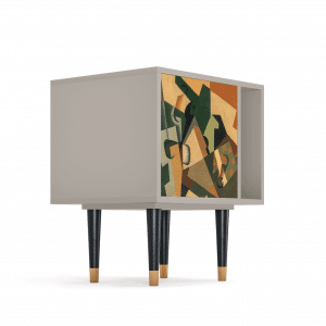 Sideboard - STORYZ - S2 Glass and Checkerboard - Sand