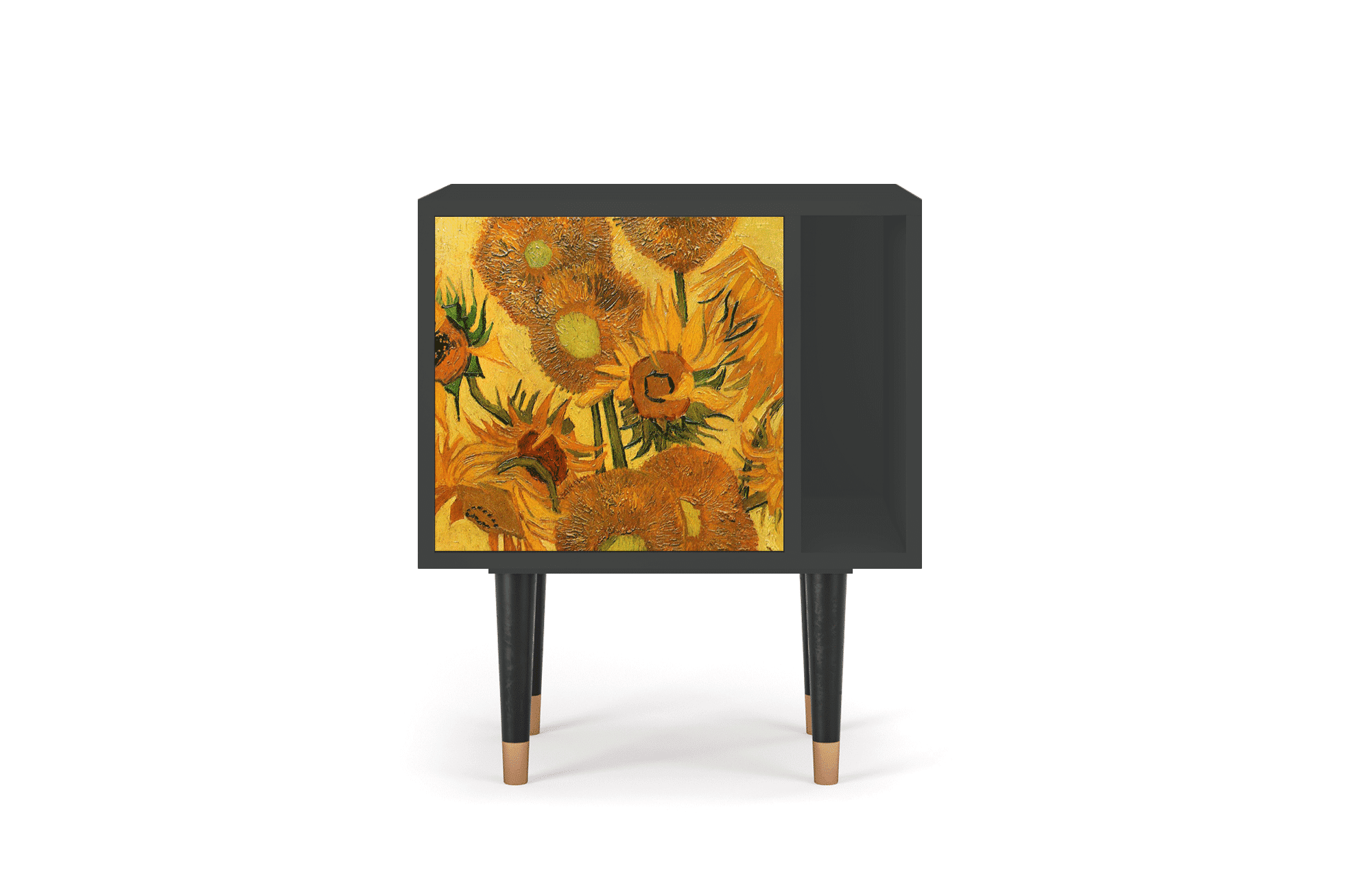 Sideboard – STORYZ – S2 Sunflowers – Antracite Sideboard - STORYZ - S2 Sunflowers - Antracite