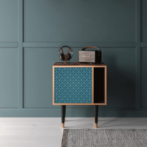 Sideboard - STORYZ - S2 Turquoise Geometry - Walnut