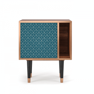 Sideboard - STORYZ - S2 Turquoise Geometry - Walnut