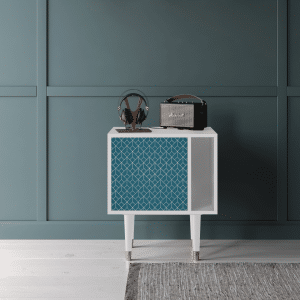 Sideboard - STORYZ - S2 Turquoise Geometry - White