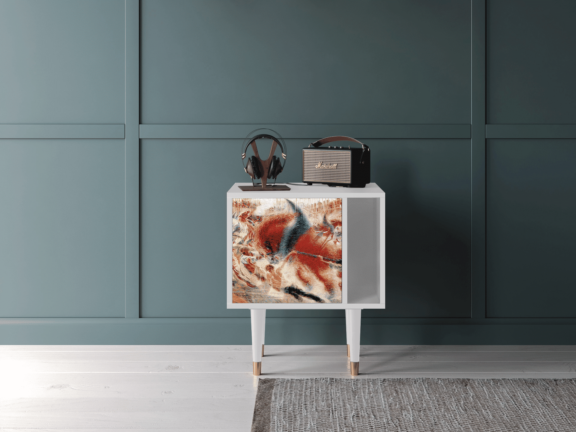 Sideboard - STORYZ - S2 The City Rises - White Sideboard - STORYZ - S2 The City Rises - White