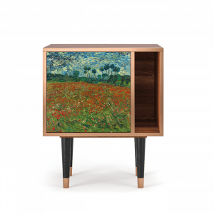 Sideboard - STORYZ - S2 Poppy field by van Gogh - Walnut