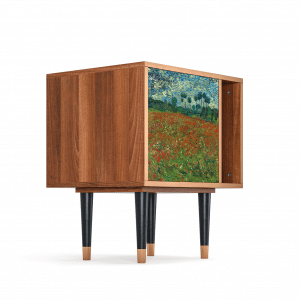 Sideboard - STORYZ - S2 Poppy field by van Gogh - Walnut
