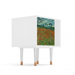 Sideboard - STORYZ - S2 Poppy field by van Gogh - White