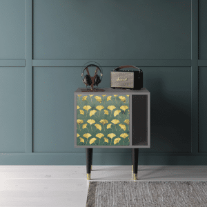 Sideboard - STORYZ - S2 Gingko leaves - Grey