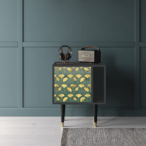 Sideboard - STORYZ - S2 Gingko leaves - Antracite