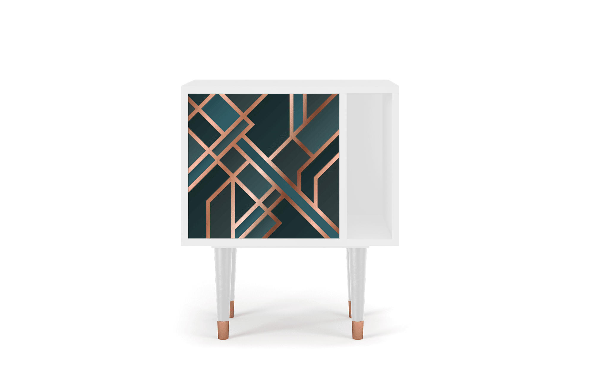 Sideboard – STORYZ – S2 Bronze Crossroad – White Sideboard - STORYZ - S2 Bronze Crossroad - White