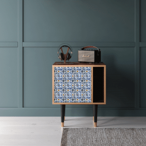 Sideboard - STORYZ - S2 Lovely Cornflowers - Walnut