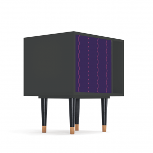 Sideboard - STORYZ - S2 Grape Maccaroni - Antracite