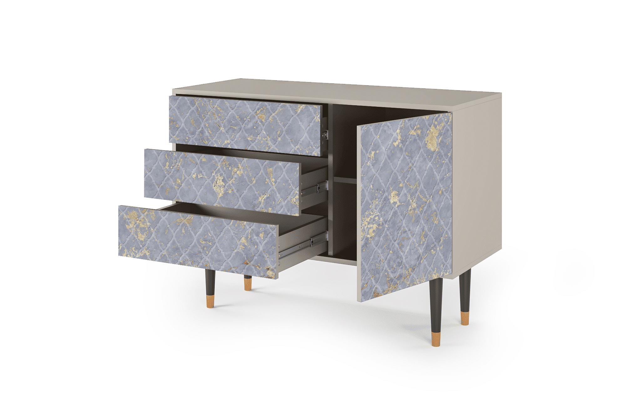 Sideboard – STORYZ – S3 Golden Smoke – Sand Sideboard - STORYZ - S3 Golden Smoke - Sand