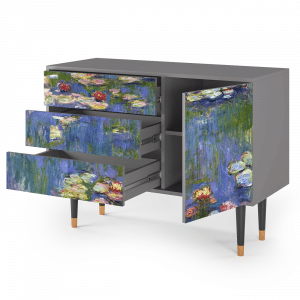 Sideboard - STORYZ - S3 The water lily pond 
 - Grey