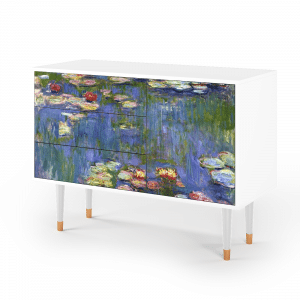 Sideboard - STORYZ - S3 The water lily pond 
 - White