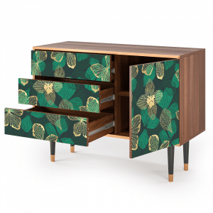 Sideboard - STORYZ - S3 Green Flower - Walnut