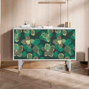 Sideboard - STORYZ - S3 Green Flower - White